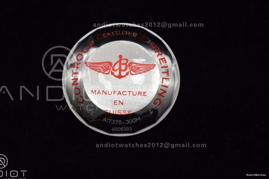 Automatic Blue Dial on 1168 Rubber 1:1 A SS Strap Blue SuperOcean 42 Contemporary BLSF Best Edition 0214